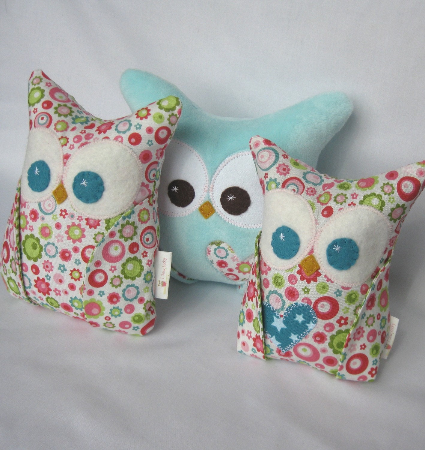 NEW Chubby Minky Plush Owl Riley Blake by aprilfoss on Etsy