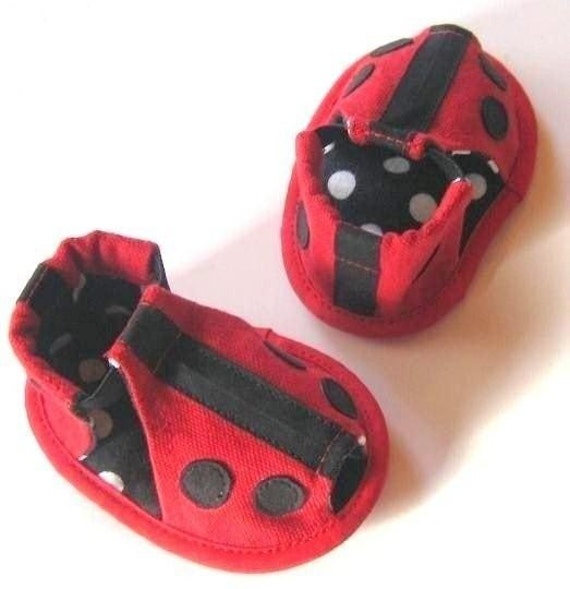 Ladybug Sandals by MEandREEKIE on Etsy