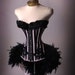 The Bella Starlight One of a Kind Burlesque Corset Costume S/M