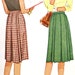 Vintage 40s Pleated Skirt Sewing Pattern - Waist 28 McCall 6226