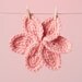 PDF Pattern Crochet Plumeria Flower