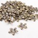Bronze Bead Cap 50 Antique Bronze 5 Point Leaf Bendable 15mm NF (1022cap15z1) ... last remaining packages