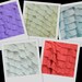 RUFFLES small ruffle nylon spandex stretch fabric BTY avail in 11 colors
