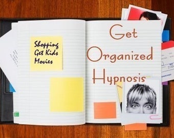 Get Organized Hypnosis CD or mp3 Download