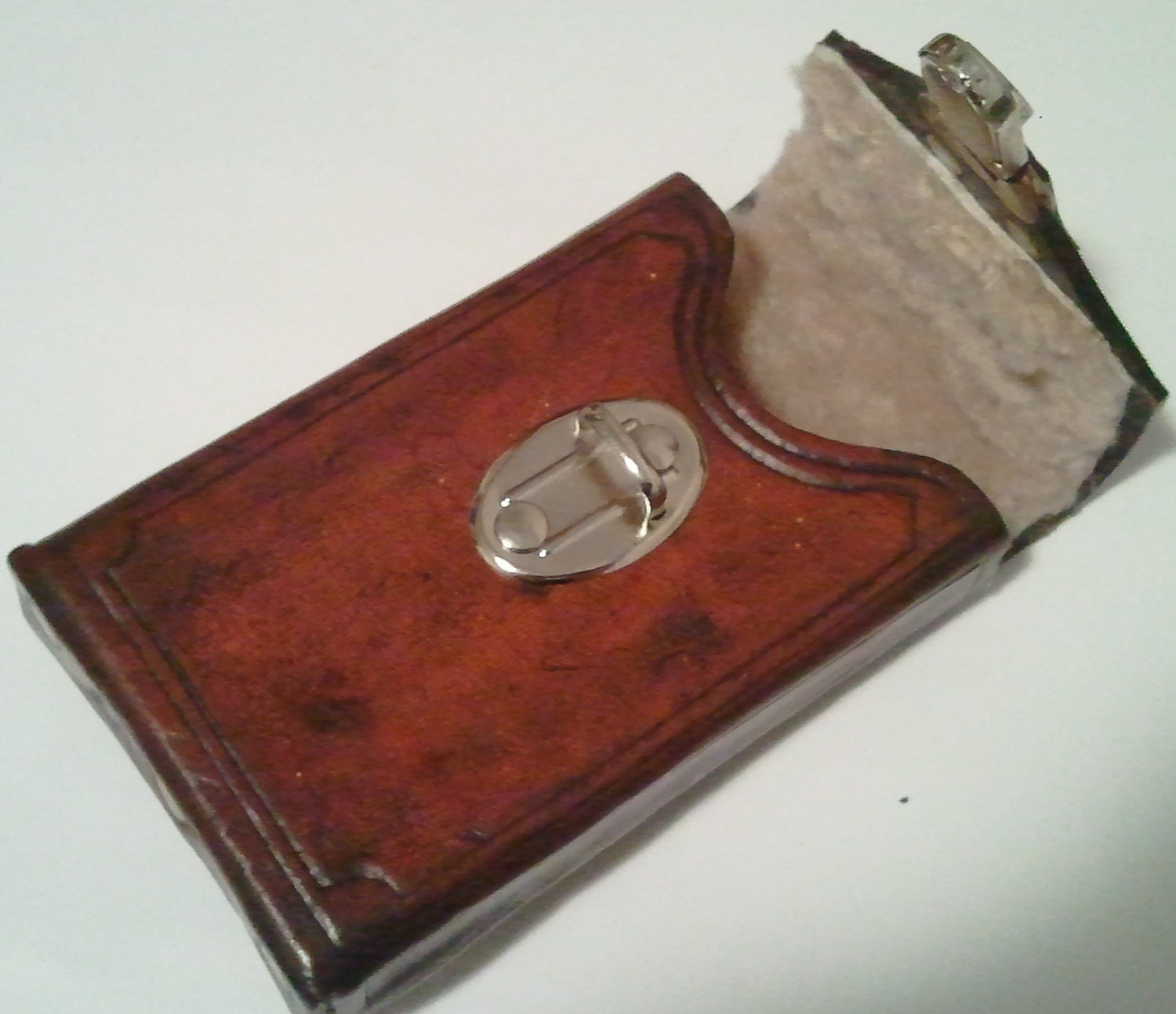 Steampunk Leather Cell phone Case Made to fit most android
