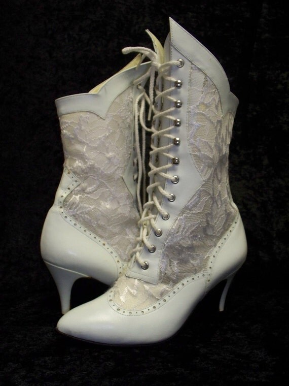 wide fit victorian style boots