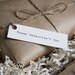 Valentines Gift Box Homemade Baklava & Customized Letter