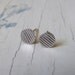 bitty earrings : lined