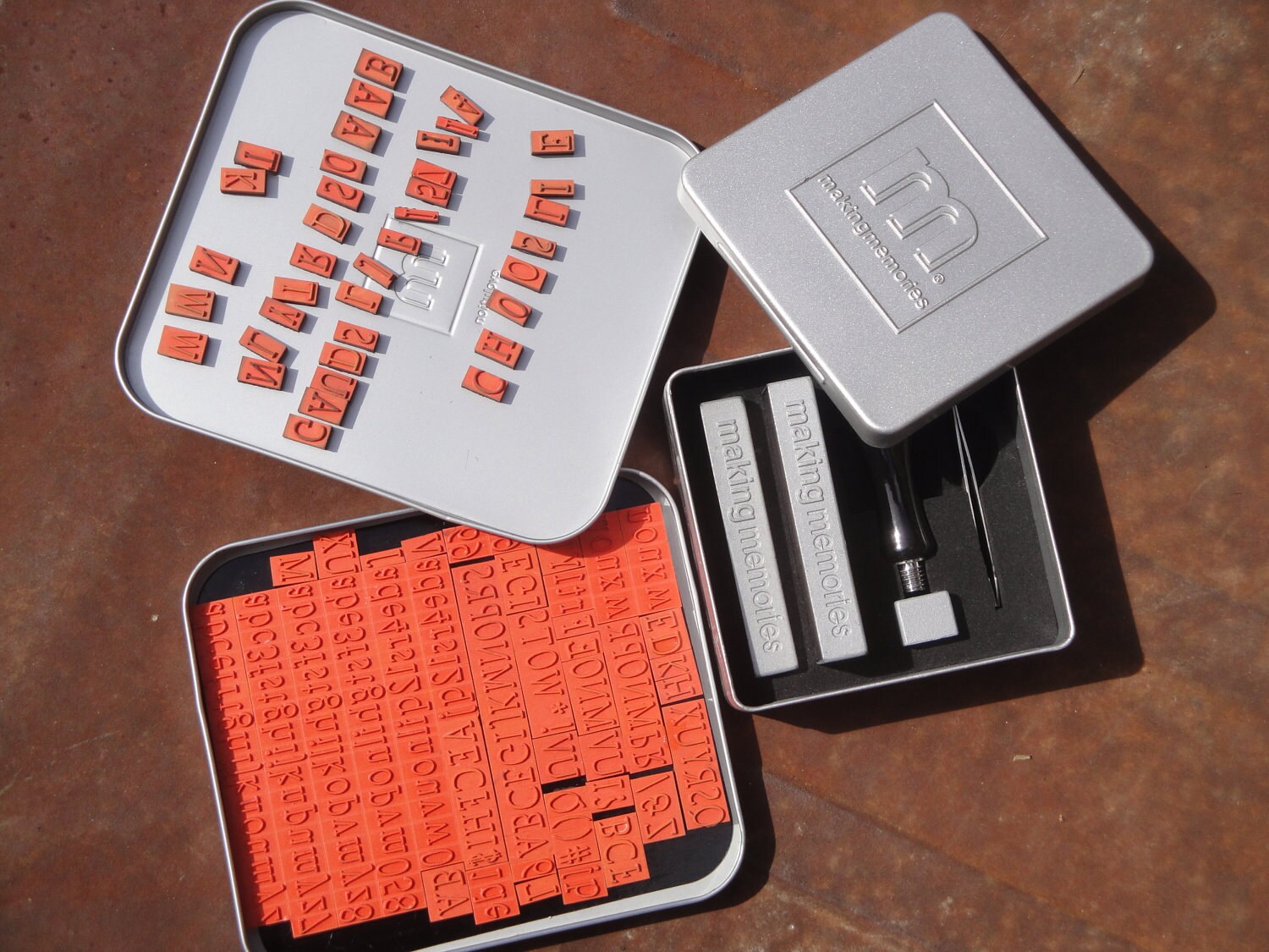 Making Memories Alphabet Stamps & Handles