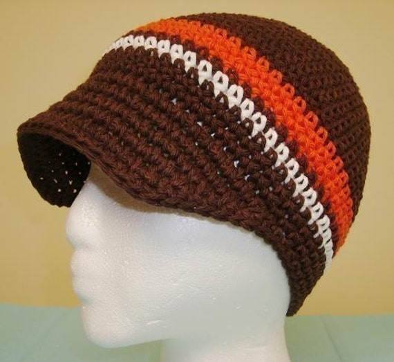 Visor beanie Beanie  CROCHET PATTERN PATTERN hat visor Adult crochet pattern