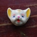 Little White Cat Brooch