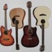 Unplugged- Acoustic Guitar Magnet Set