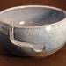 WheelWorksPottery - Yarn Bowl - Blue Mist