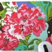 Buy 2 FREE SHIPPING Special!! Mouse Pad, Computer Mouse Pad, Fabric Mousepad Fancy Peonies Floral