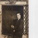 Real Photo Vintage Smiling Young Man in Suit Postcard