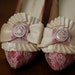 Swalcliffe Marie Antoinette Pink Lace Pumps