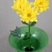 Vase Ikebana Style Bud Vase in Bright Green