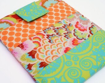 Kindle Sleeve,kindle Cover, kindle Case, Nook Case, Nook Sleeve, Nook Color, Kobo, Sony - Cozy -- Techee Gadget in Garden Gate