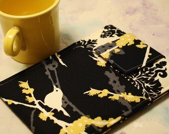 Kindle Sleeve, Kindle Case, Nook Color, Kindle 4, Kindle Fire Case, Kindle Fire Sleeve in Sparrows