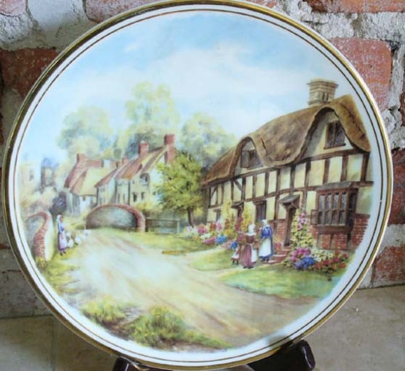 Royal Kent Staffordshire England Bone China Decorative Plate