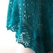 Knitting Pattern PDF / The Silver Spoon One Skein Shawl