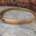 Brass Bangle Name tag Bracelet Metal Stamping Blank 1331 - 1 Piece