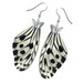 BUY 2 GET 1 FREE - Handmade REAL BUTTERFLY WING Earrings (Ideopsis Gaura FW - E013)