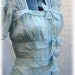 1930 Blue Dress 30s Party Dress Chiffon Gown 1930's 30's