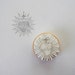 Sacred heart / handcarved rubber stamp