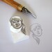 Custom \/ face stamp
