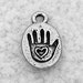 Green Girl Studios Made with Love Hand Pewter Charm
