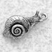 Green Girl Studios Pewter Snail Dangle Charm