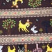 Disney fabric Bambi Print dark brown
