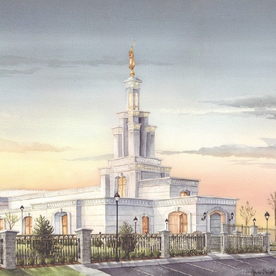 Columbia River Washington Temple