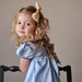 ON SALE.......1950s Smocked Day dress, size 12 to 18 months