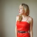 1970s Lipstick red Jumpsuit