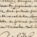Antique French Sepia Script Document 45