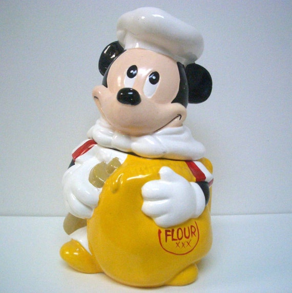 Vintage Mickey Mouse Chef Cookie Jar