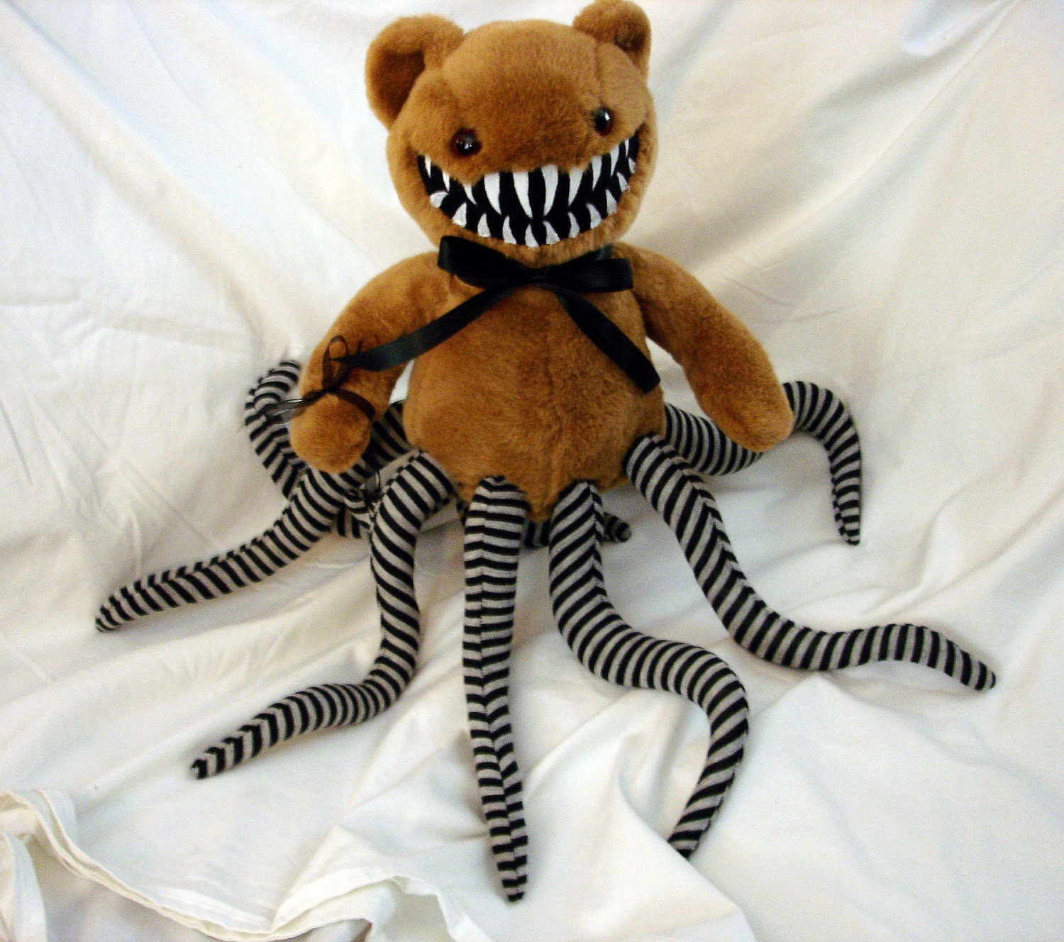 monster teddy with chains