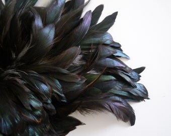 VOGUE COQUE SCHLAPPEN, Natural Iridescent Black / 246