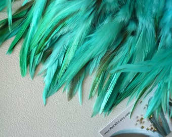 VOGUE Saddle/ Aqua , Mermaid Blue / 253