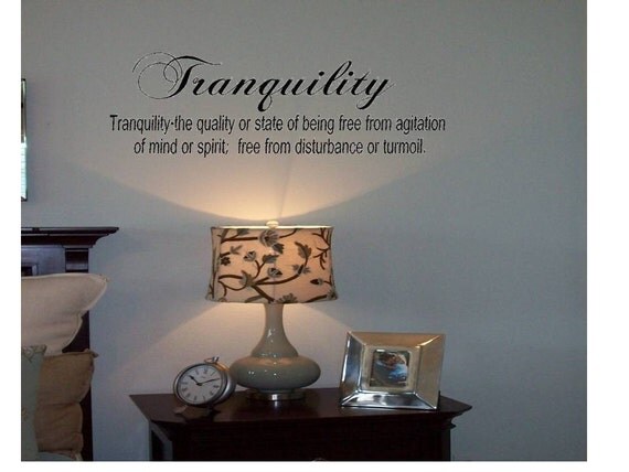 Definition Tranquility