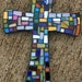 Small Mosaic cross - little pieces