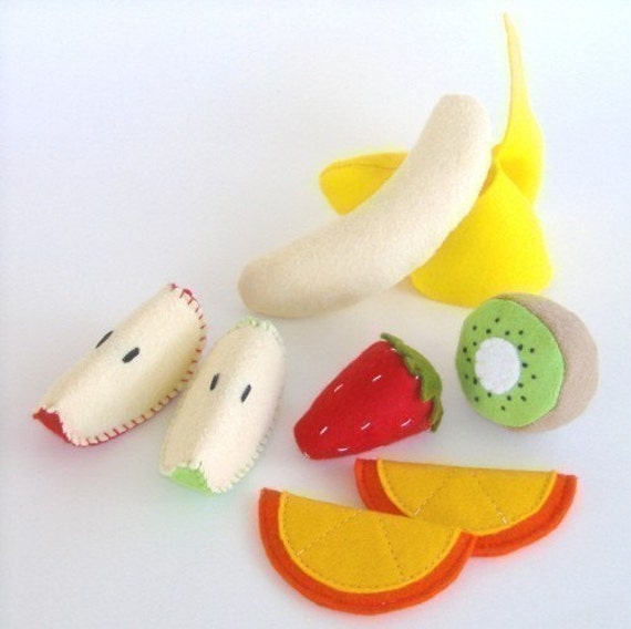 Felt Food Fruit PDF Pattern