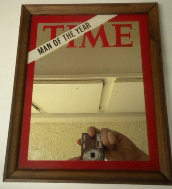 1980s Time MAN OF THE YEAR Mirror Big Lebowski Fans Unite