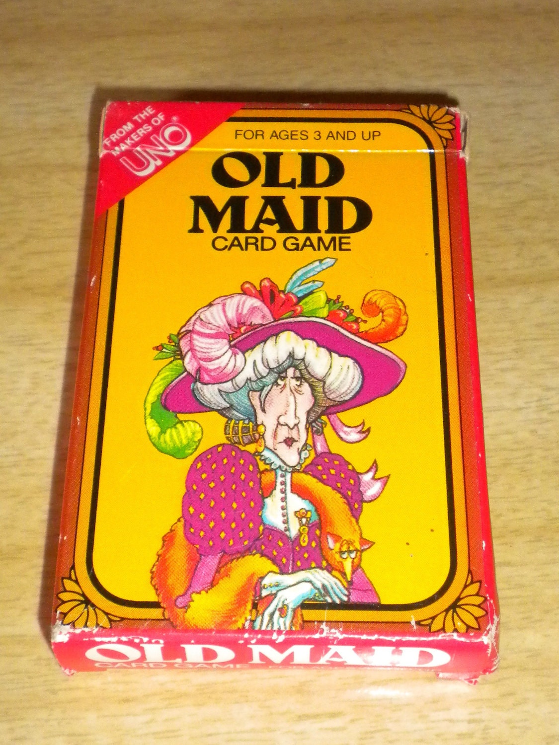 old maid card photo