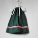 Girls Green Christmas Dress. Toddler Girl Pillowcase Dress. Upcycled Girls Clothing. Size 2T to 5T. Length 20 inches..Free Shipping