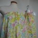 Reserved for valdes0830 Mommy and Me Matching Pillowcase Dress and Tunic Tube Top. Bright Yellow Flowers. Mother Daughter Clothing.