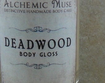 Deadwood - Body Gloss - Wild Honey, Golden Amber, Worn Brown Leather