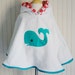 LITTLE WHALE BEACH/POOL TERRY CLOTH COVER UP WITH HOOD 12mos-2T, 3/4T, 5/6